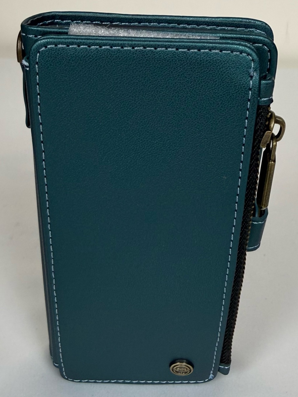 RFID Wallet iPhone 15 Case Card Holder Zipper Strap Defencase 📱✨ - Picture 13 of 16